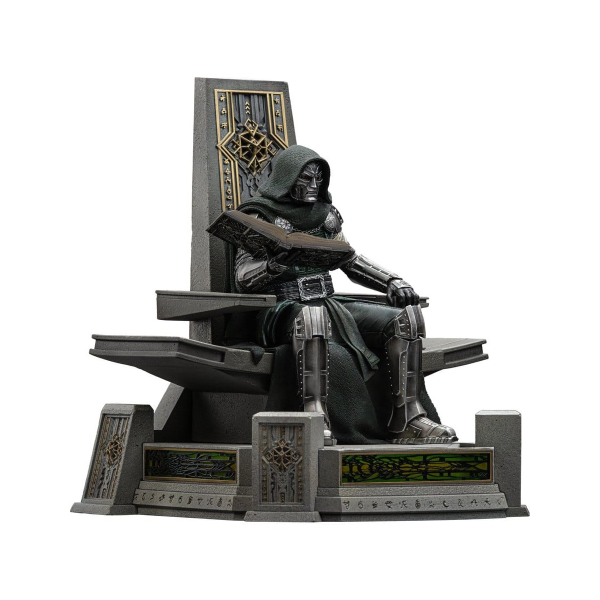 Iron Studios Marvel - Doctor Doom en el trono, escala 1/10 - Avengers: Doomsday