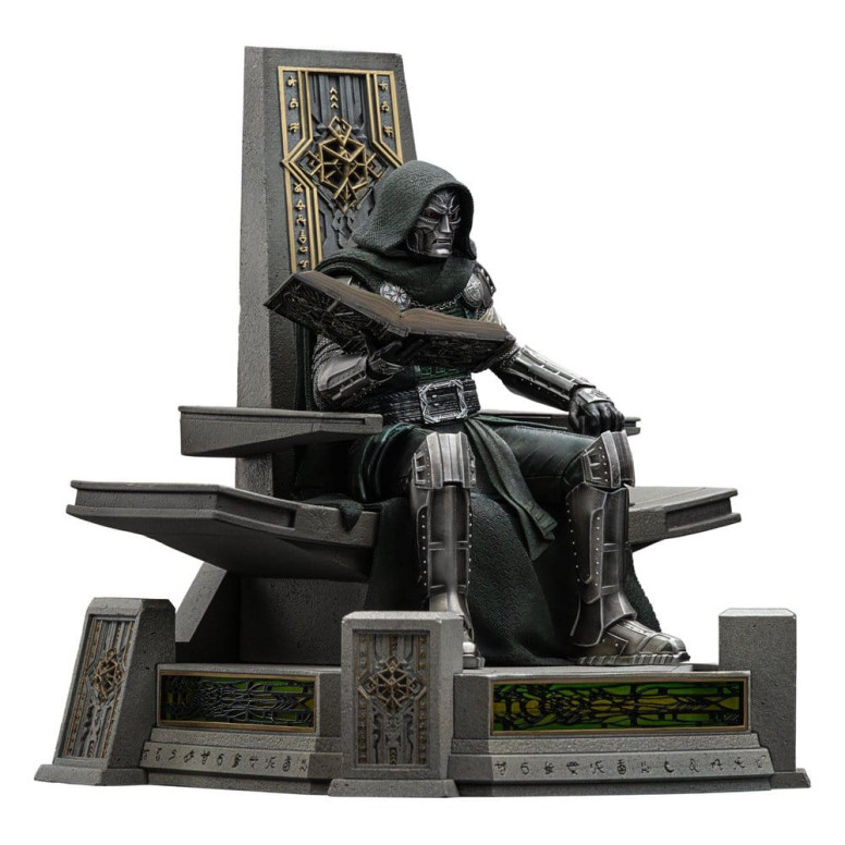 Iron Studios Marvel - Doctor Doom en el trono, escala 1/10 - Avengers: Doomsday