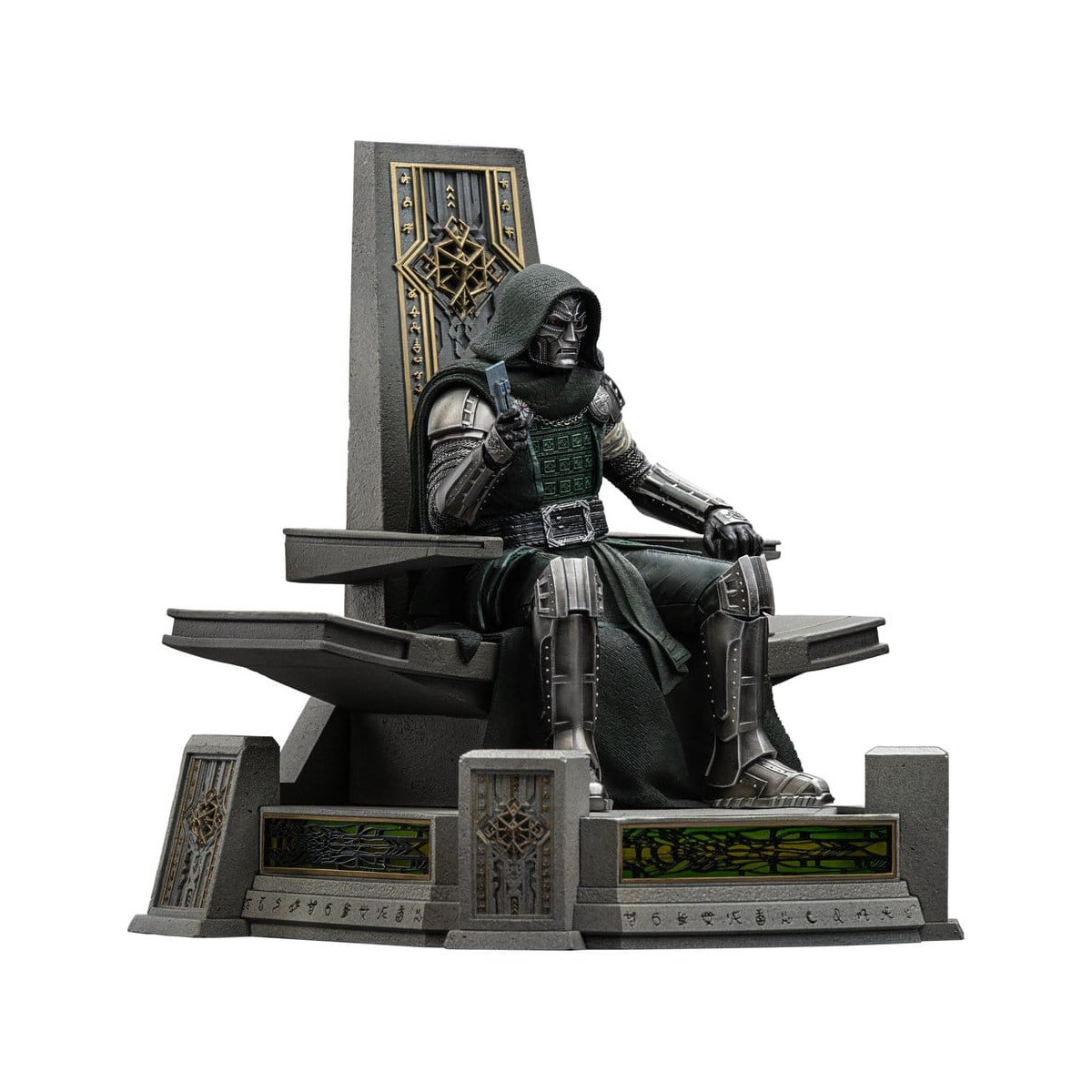 Iron Studios Marvel - Doctor Doom en el trono, escala 1/10 - Avengers: Doomsday