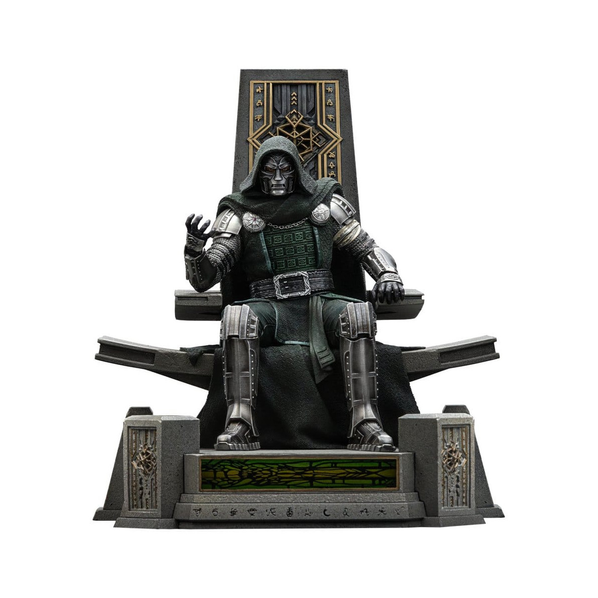 Iron Studios Marvel - Doctor Doom en el trono, escala 1/10 - Avengers: Doomsday
