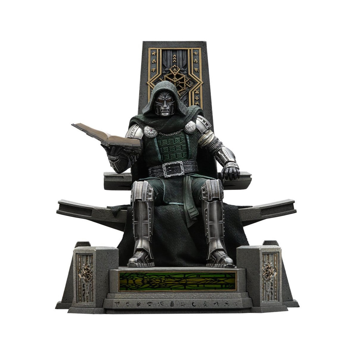Iron Studios Marvel - Doctor Doom en el trono, escala 1/10 - Avengers: Doomsday
