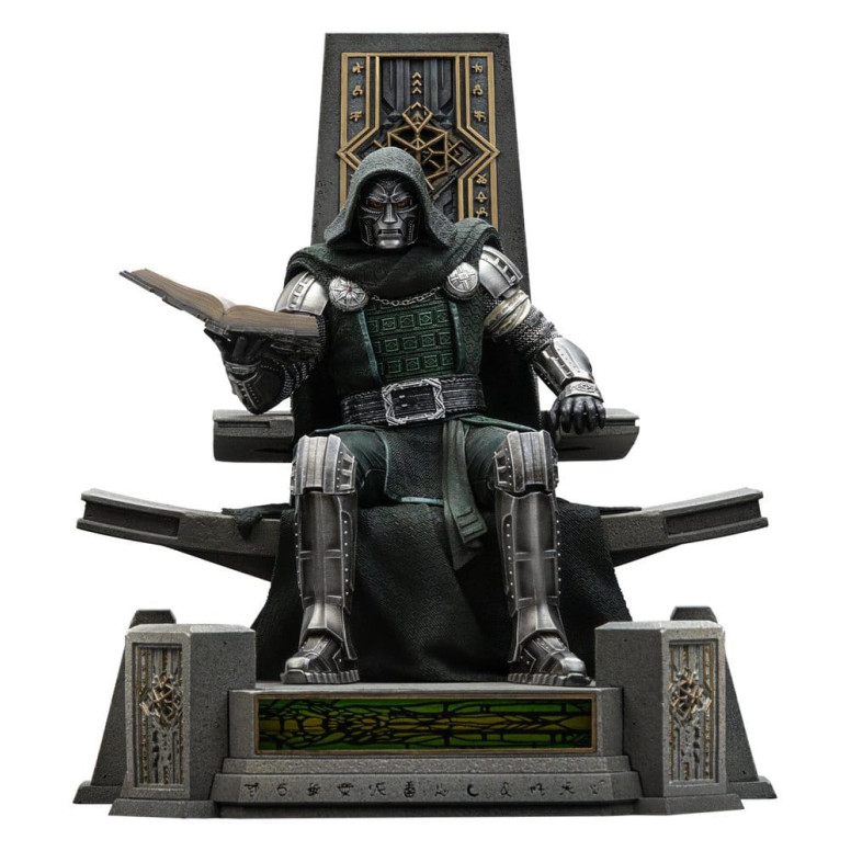 Iron Studios Marvel - Doctor Doom en el trono, escala 1/10 - Avengers: Doomsday