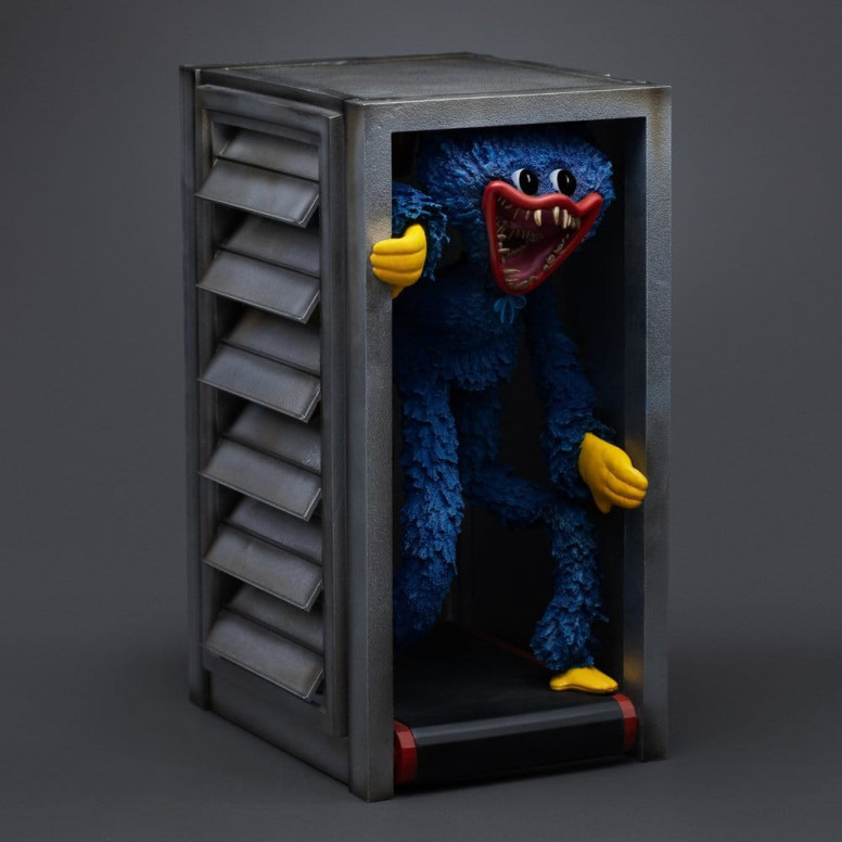 Iron Studios - Huggy Wuggy, figura a escala 1/10 - Poppy Playtime