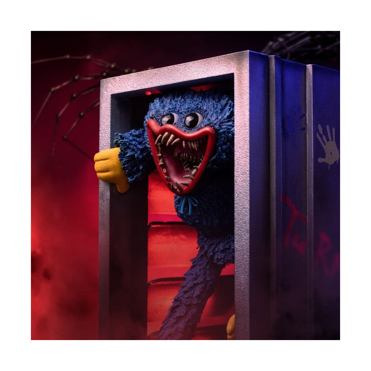 Iron Studios - Huggy Wuggy, figura a escala 1/10 - Poppy Playtime