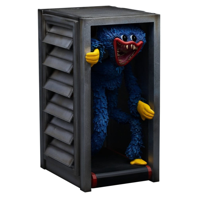 Iron Studios - Huggy Wuggy, figura a escala 1/10 - Poppy Playtime