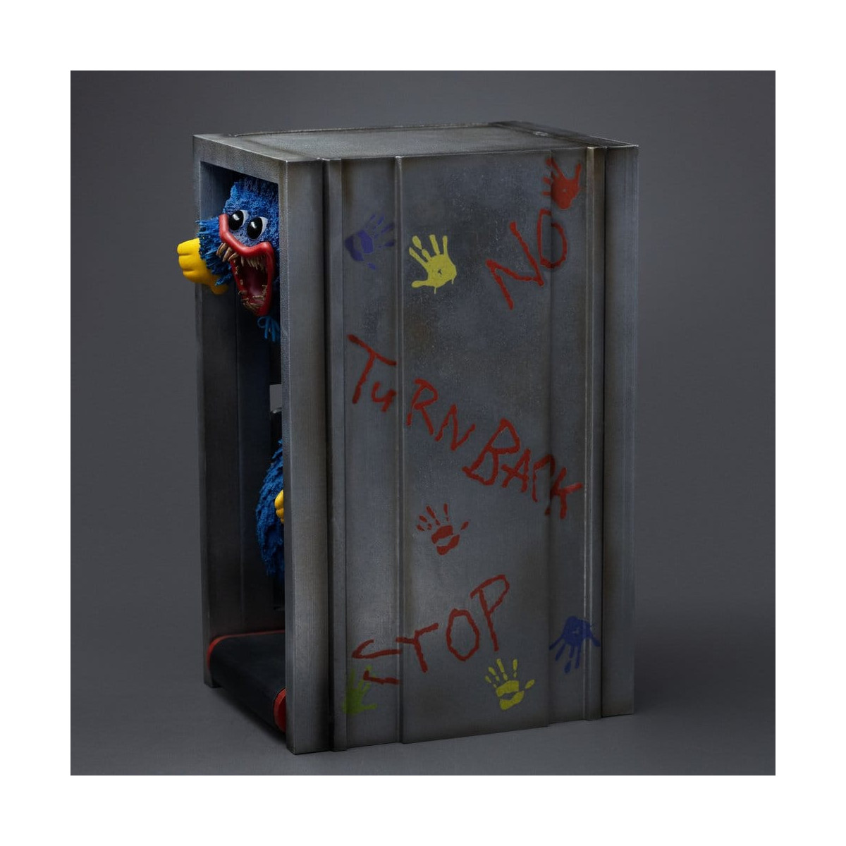 Iron Studios - Huggy Wuggy, figura a escala 1/10 - Poppy Playtime