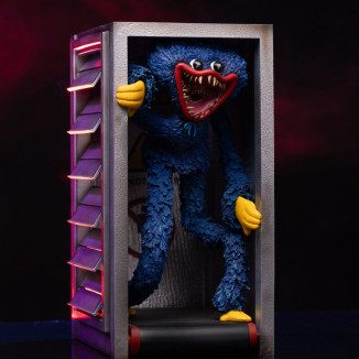 Iron Studios - Huggy Wuggy, figura a escala 1/10 - Poppy Playtime