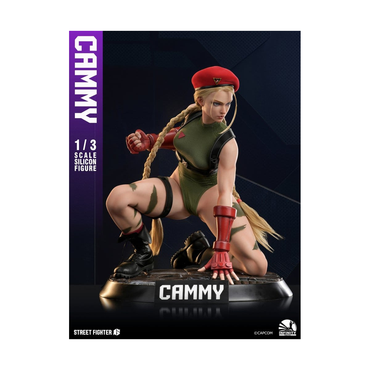 Infinity Studio - Street Fighter 6 - Figura de acción de silicona CAMMY a escala 1/3