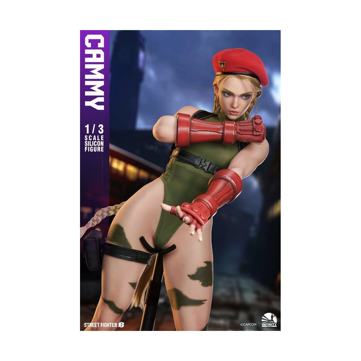 Infinity Studio - Street Fighter 6 - Figura de acción de silicona CAMMY a escala 1/3