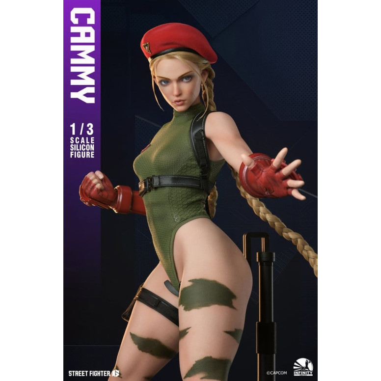 Infinity Studio - Street Fighter 6 - Figura de acción de silicona CAMMY a escala 1/3