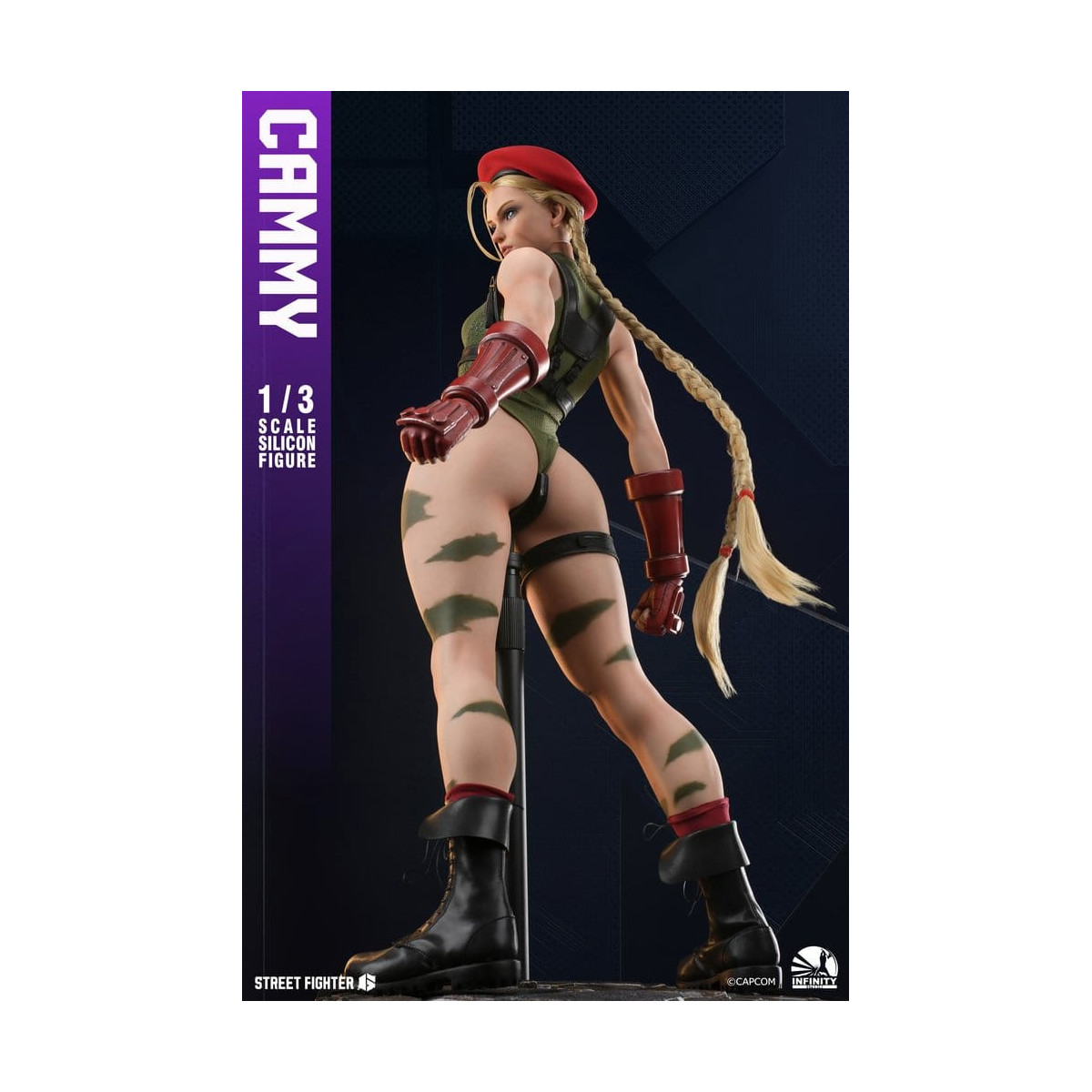 Infinity Studio - Street Fighter 6 - Figura de acción de silicona CAMMY a escala 1/3