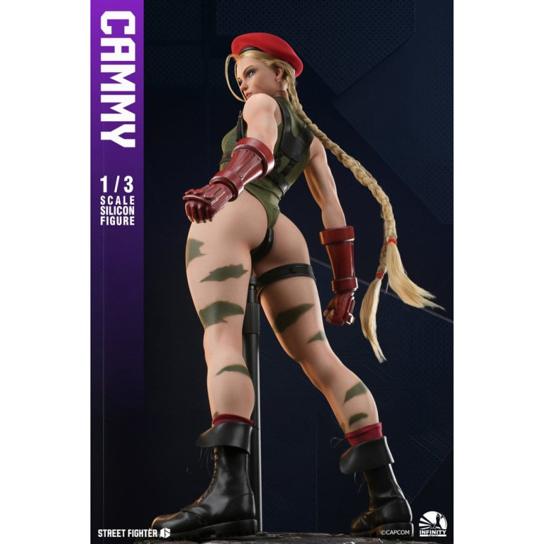 Infinity Studio - Street Fighter 6 - Figura de acción de silicona CAMMY a escala 1/3