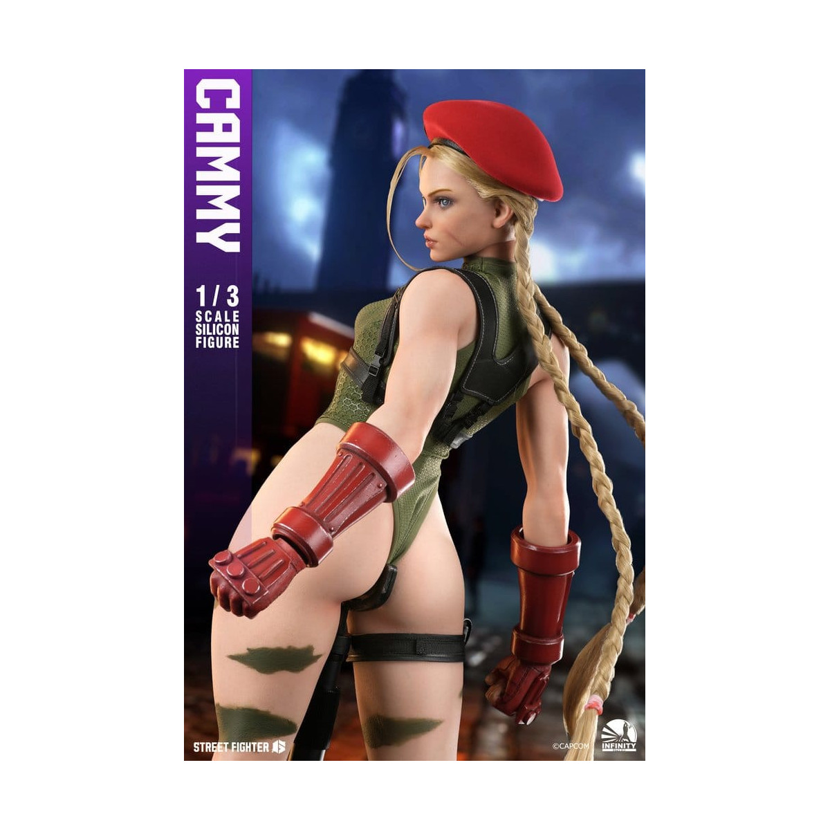 Infinity Studio - Street Fighter 6 - Figura de acción de silicona CAMMY a escala 1/3