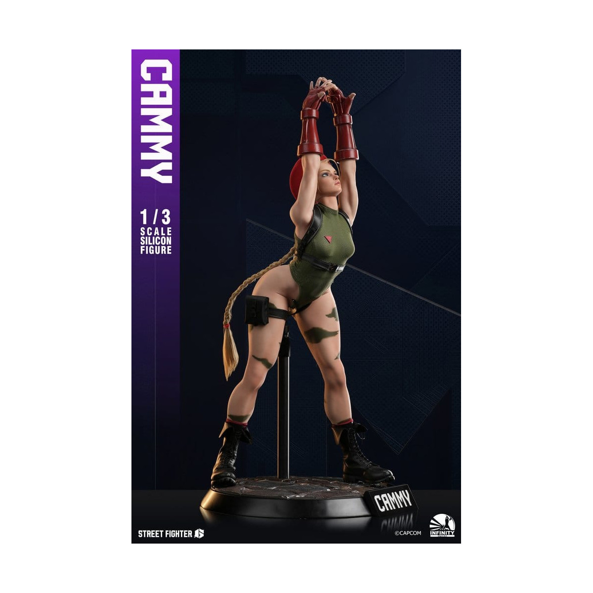 Infinity Studio - Street Fighter 6 - Figura de acción de silicona CAMMY a escala 1/3