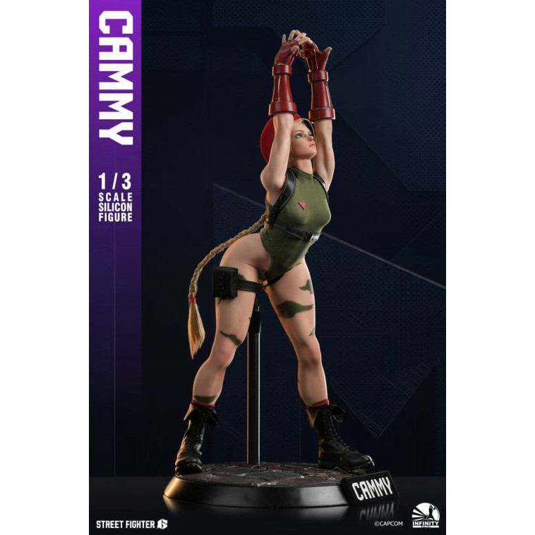 Infinity Studio - Street Fighter 6 - Figura de acción de silicona CAMMY a escala 1/3
