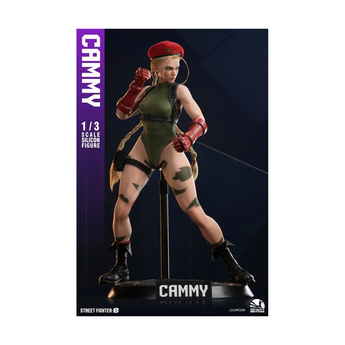 Infinity Studio - Street Fighter 6 - Figura de acción de silicona CAMMY a escala 1/3