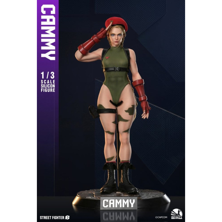 Infinity Studio - Street Fighter 6 - Figura de acción de silicona CAMMY a escala 1/3