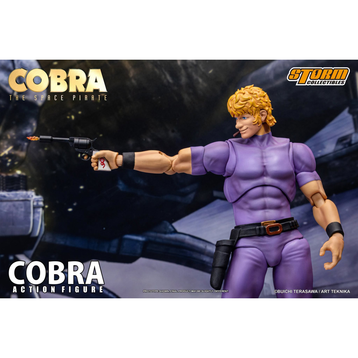 Storm Collectibles - Edición especial de « Cobra » - THE SPACE PIRATE - Aventura espacial Cobra