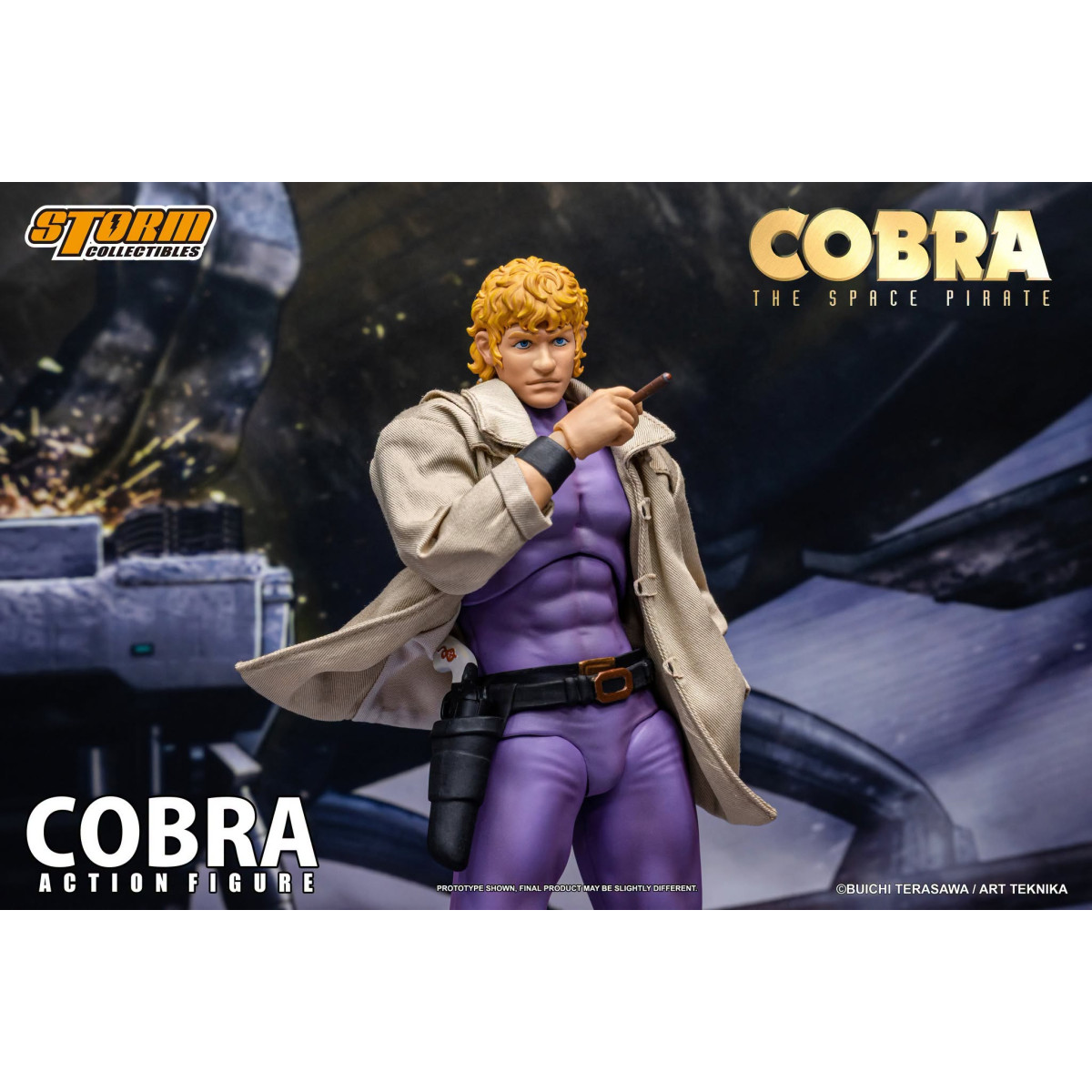 Storm Collectibles - Edición especial de « Cobra » - THE SPACE PIRATE - Aventura espacial Cobra
