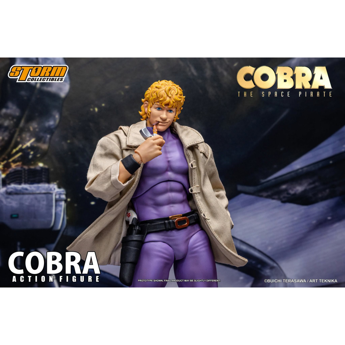 Storm Collectibles - Edición especial de « Cobra » - THE SPACE PIRATE - Aventura espacial Cobra