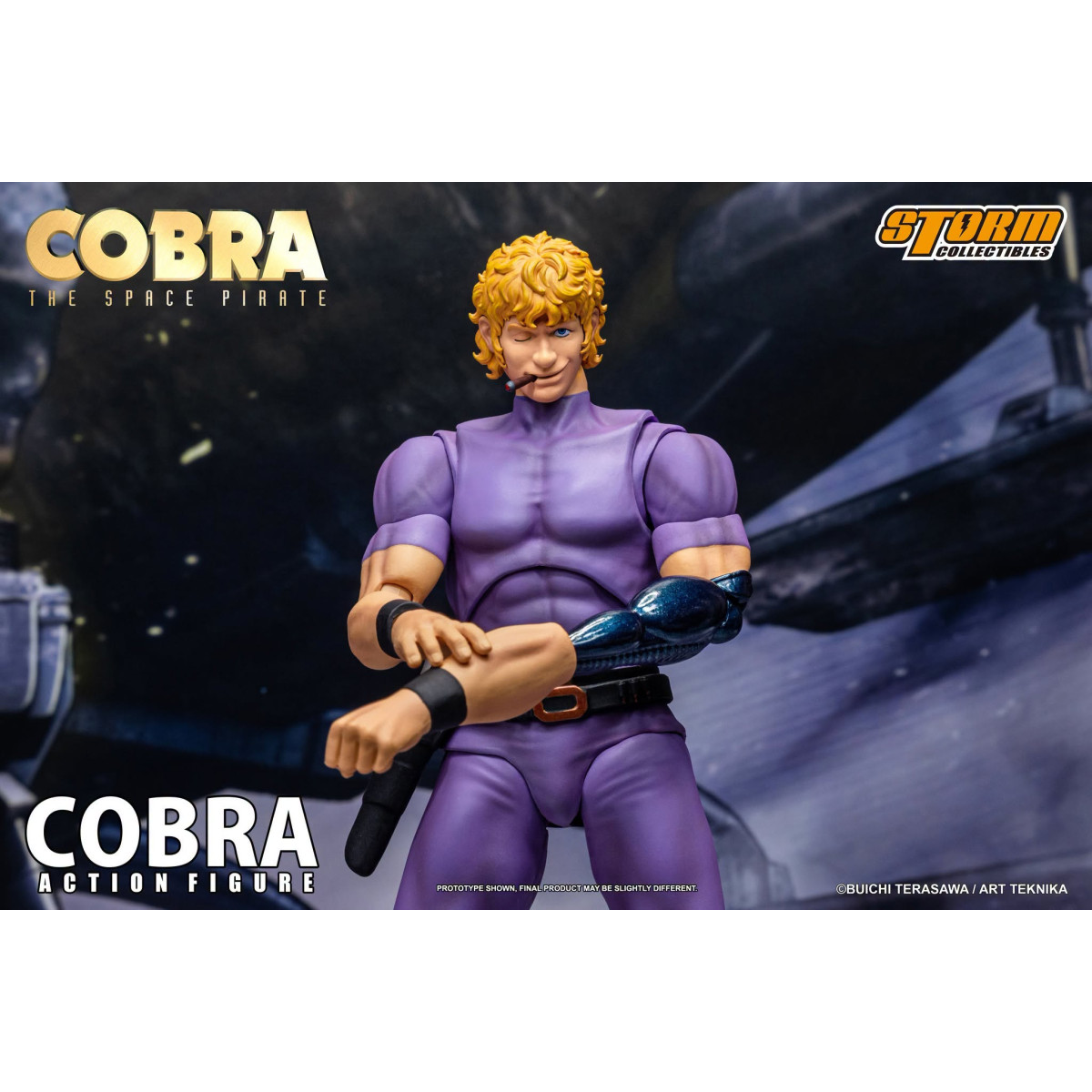 Storm Collectibles - Edición especial de « Cobra » - THE SPACE PIRATE - Aventura espacial Cobra