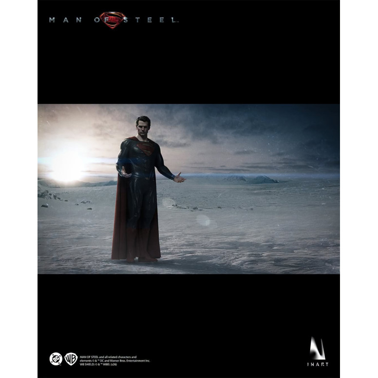 INART -  Figura coleccionable de Superman, a escala 1/6 - Man of Steel (2013)