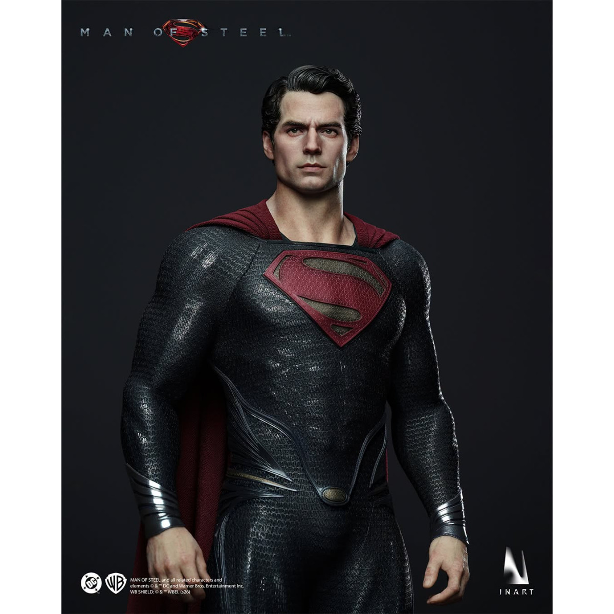 INART -  Figura coleccionable de Superman, a escala 1/6 - Man of Steel (2013)