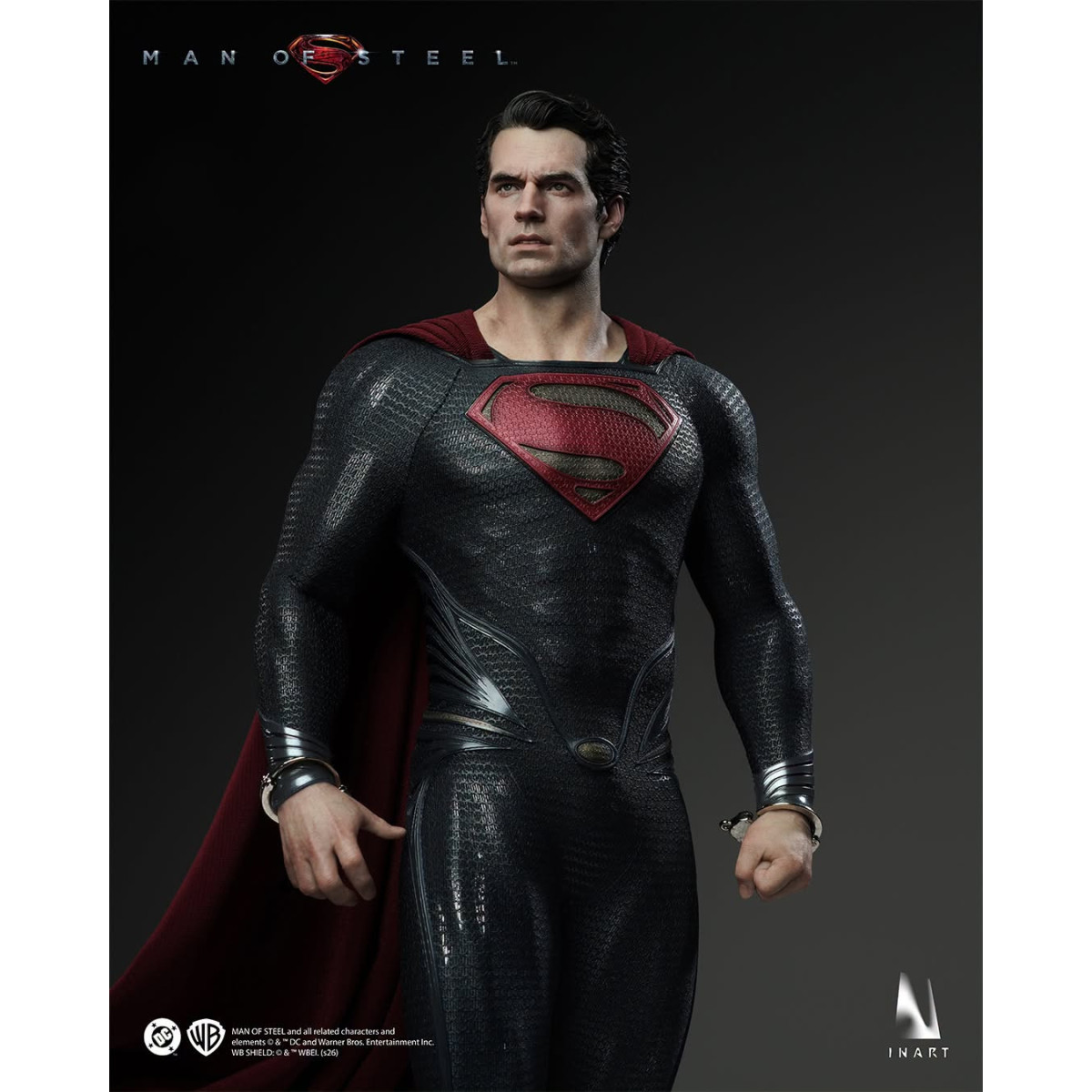 INART -  Figura coleccionable de Superman, a escala 1/6 - Man of Steel (2013)