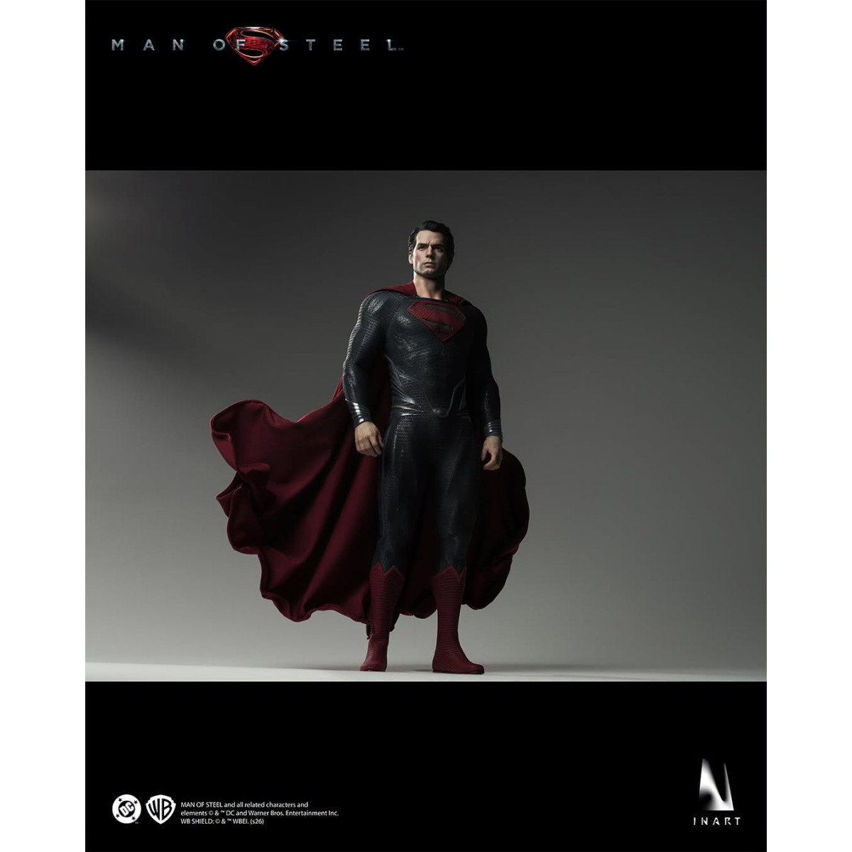 INART -  Figura coleccionable de Superman, a escala 1/6 - Man of Steel (2013)