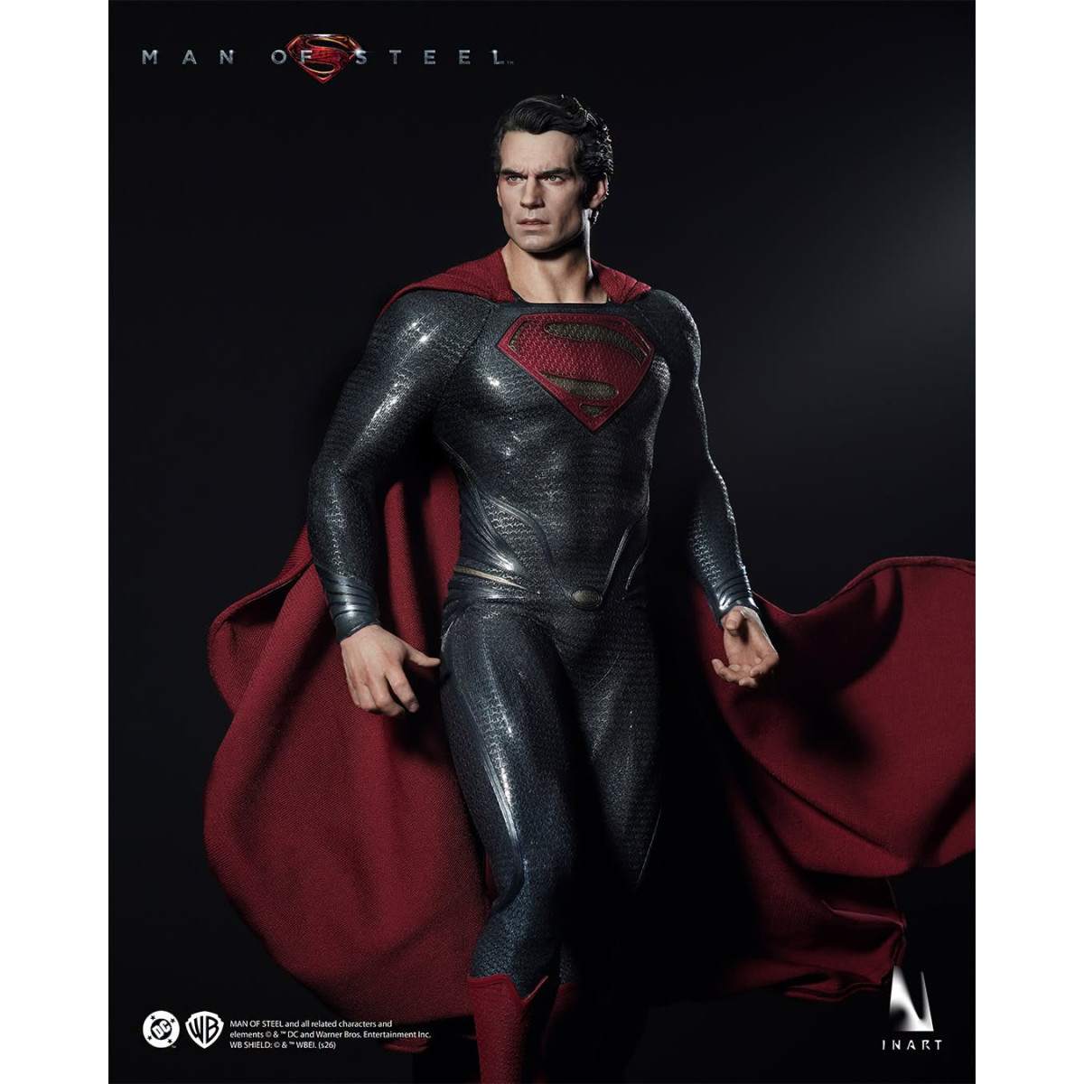 INART -  Figura coleccionable de Superman, a escala 1/6 - Man of Steel (2013)