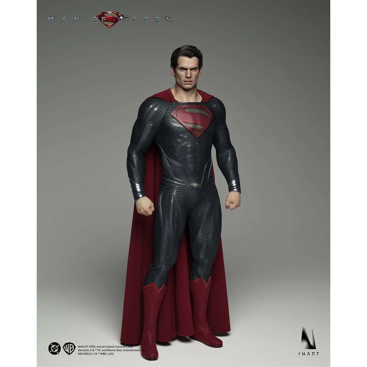 INART -  Figura coleccionable de Superman, a escala 1/6 - Man of Steel (2013)
