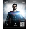 INART -  Figura coleccionable de Superman, a escala 1/6 - Man of Steel (2013)
