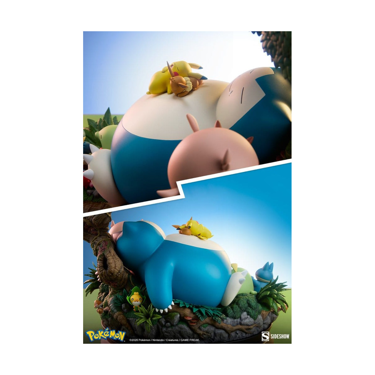 Sideshow Pokémon - Diorama de Snorlax