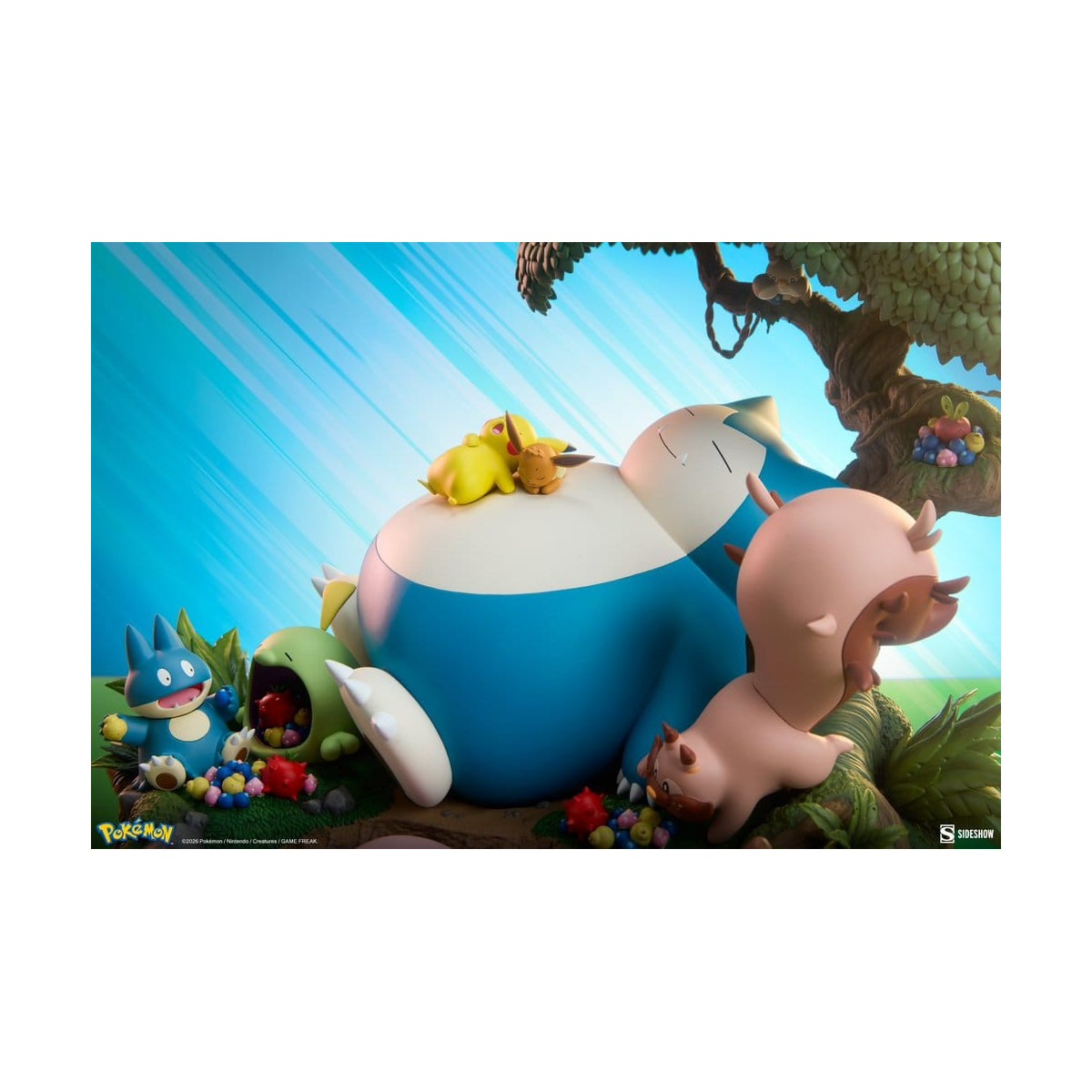 Sideshow Pokémon - Diorama de Snorlax
