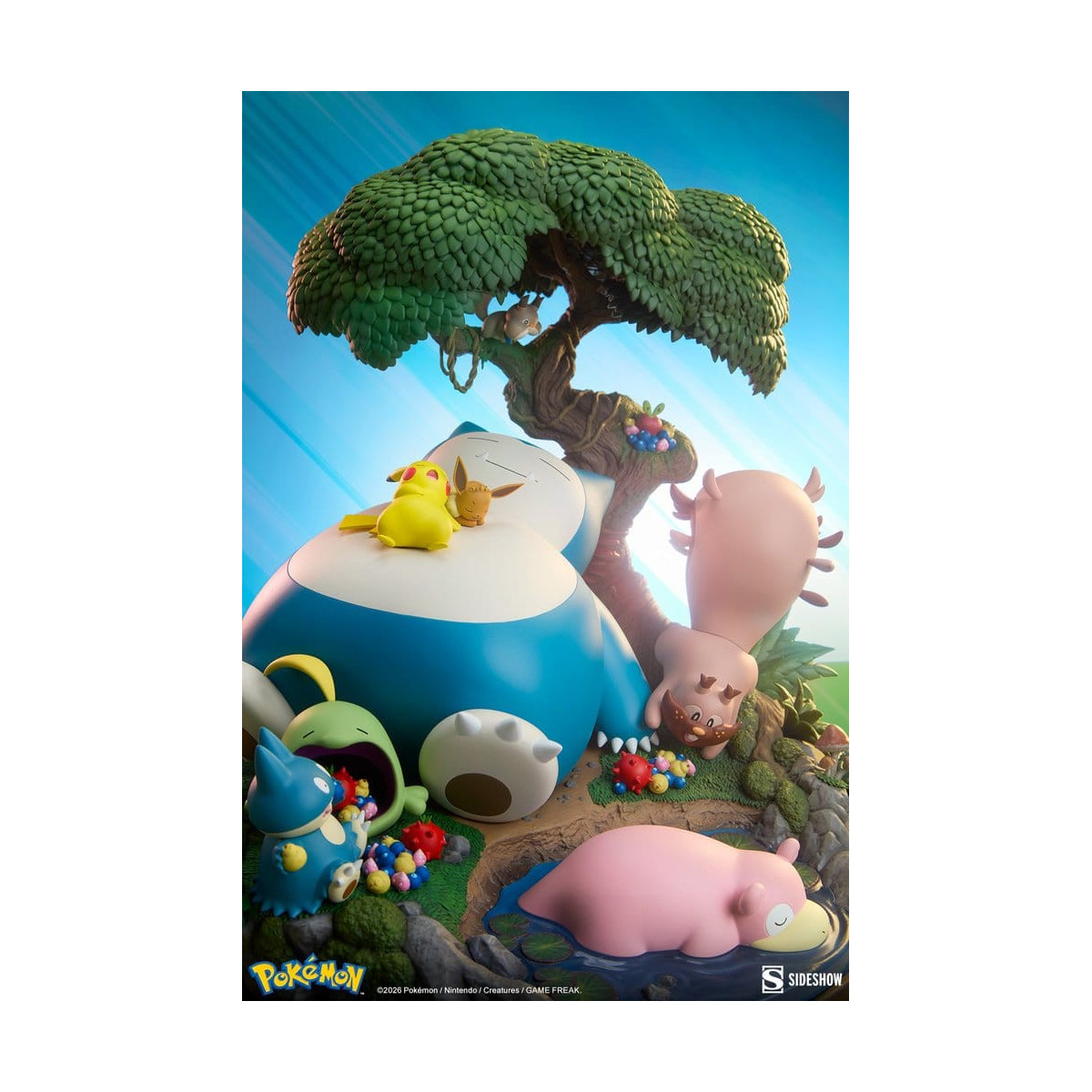Sideshow Pokémon - Diorama de Snorlax