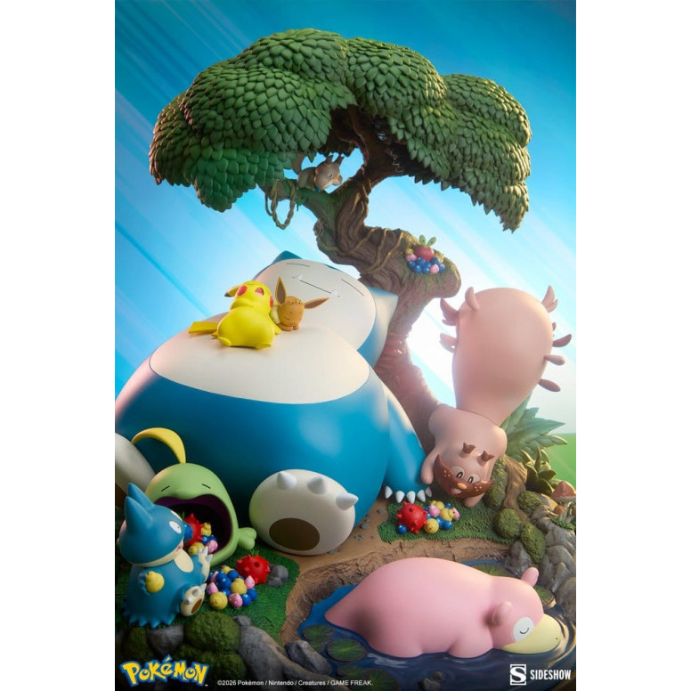 Sideshow Pokémon - Diorama de Snorlax