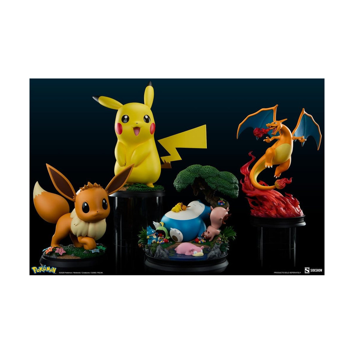 Sideshow Pokémon - Diorama de Snorlax