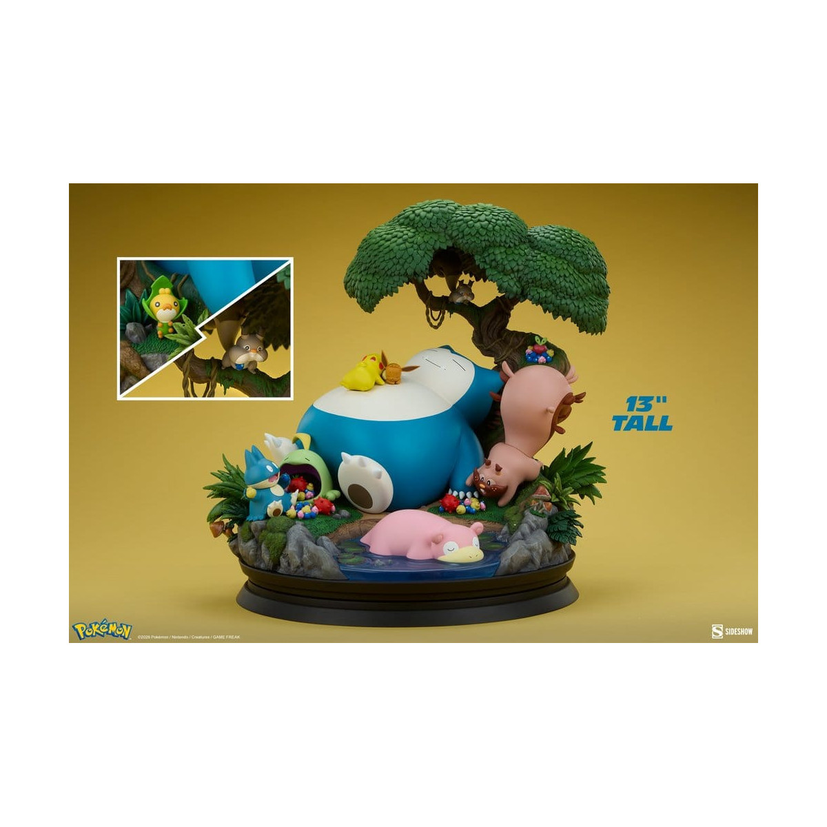 Sideshow Pokémon - Diorama de Snorlax