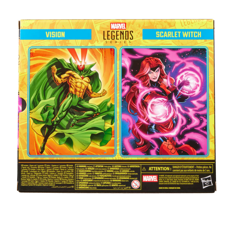 Marvel Legends Serie - Marvel Avengers: The Crossing - Visión y la Bruja Escarlata