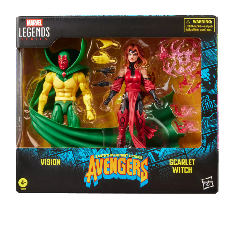 Marvel Legends Serie - Marvel Avengers: The Crossing - Visión y la Bruja Escarlata