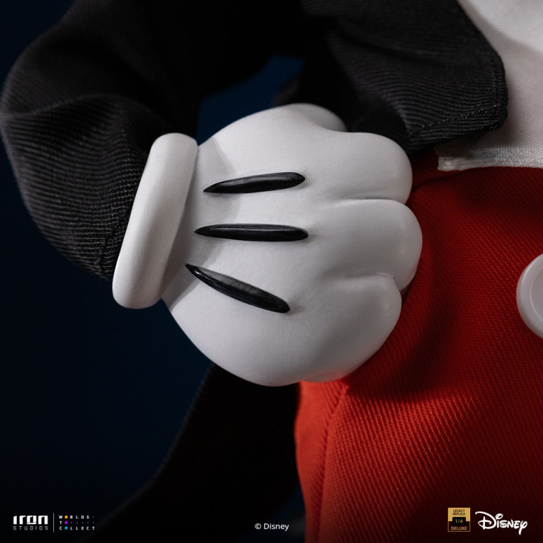 Iron Studios Disney Classics - Walt Disney & Mickey Mouse Réplica del legado de Mickey Mouse a escala 1/4
