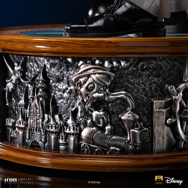 Iron Studios Disney Classics - Walt Disney & Mickey Mouse Réplica del legado de Mickey Mouse a escala 1/4