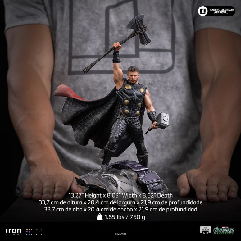 Iron Studios Marvel - Thor Escala artística 1/10 - Avengers: Doomsday