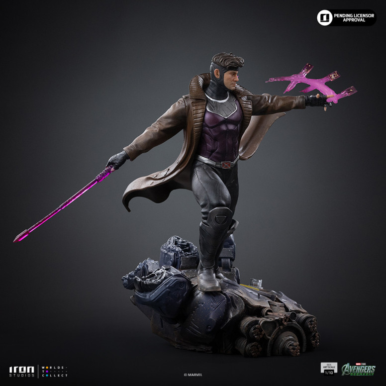 Iron Studios Marvel - Gambit Art, escala 1/10 - Avengers: Doomsday