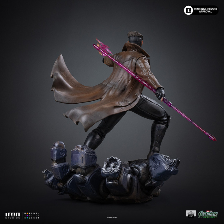 Iron Studios Marvel - Gambit Art, escala 1/10 - Avengers: Doomsday