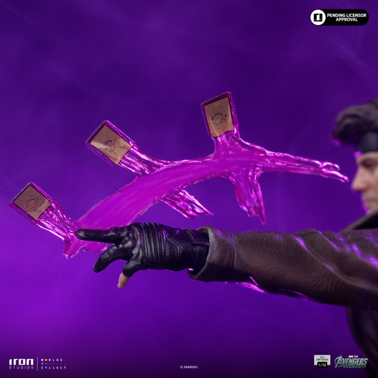 Iron Studios Marvel - Gambit Art, escala 1/10 - Avengers: Doomsday