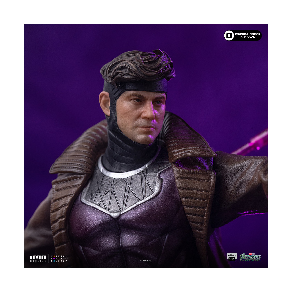 Iron Studios Marvel - Gambit Art, escala 1/10 - Avengers: Doomsday