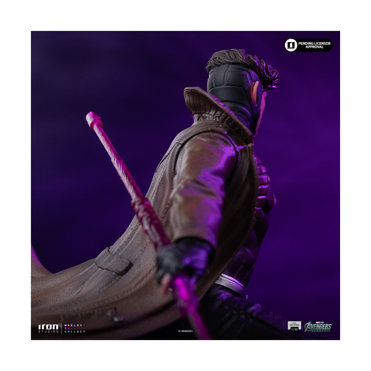 Iron Studios Marvel - Gambit Art, escala 1/10 - Avengers: Doomsday