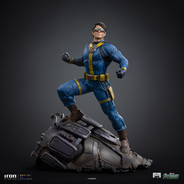 Iron Studios Marvel - Cyclops Art, escala 1/10 - Avengers: Doomsday