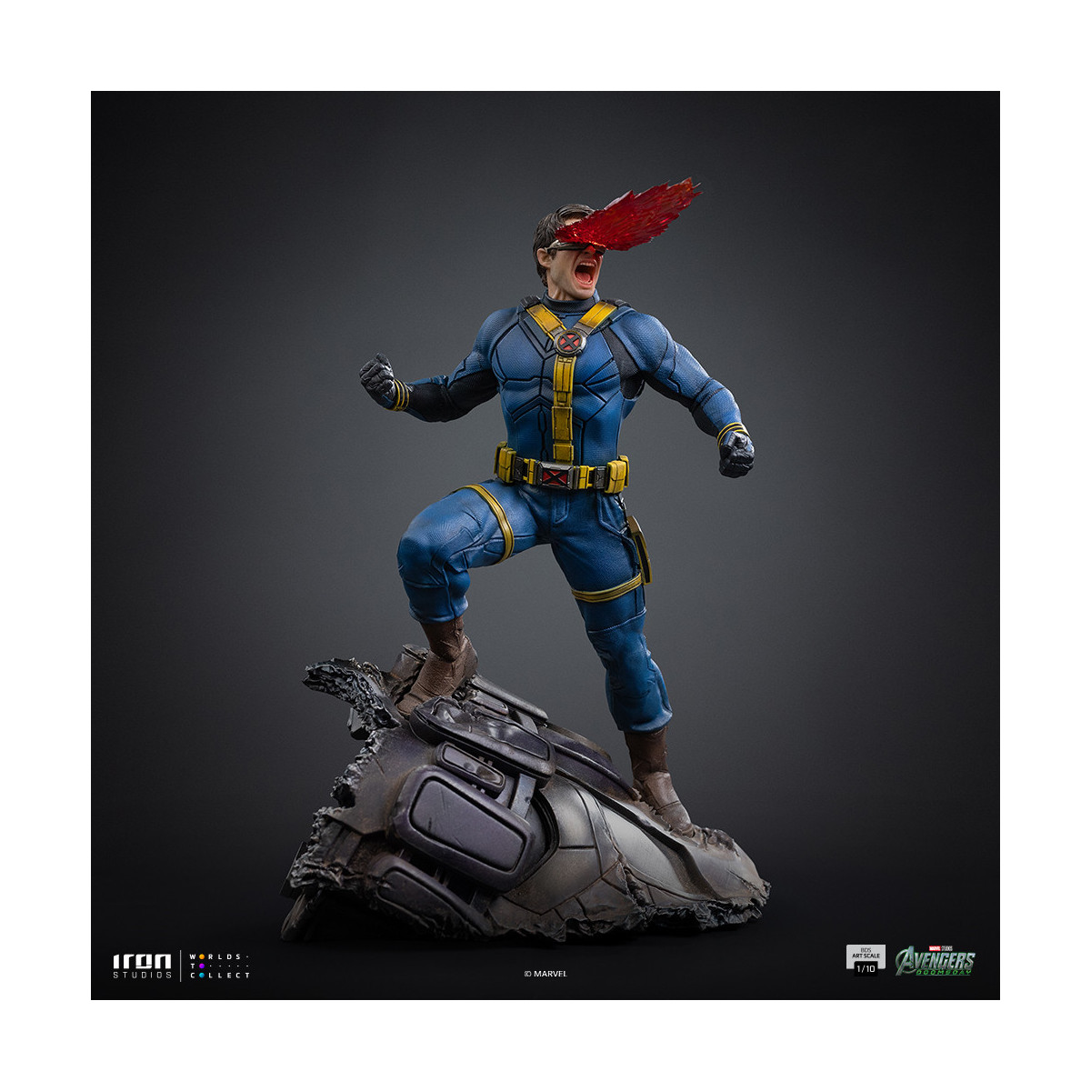 Iron Studios Marvel - Cyclops Art, escala 1/10 - Avengers: Doomsday